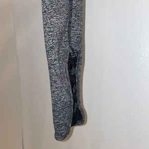 Gray workout leggings